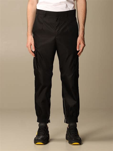 prada black trousers.